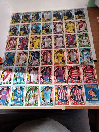 42 Cromos Actualizacion Adrenalyn XL Liga 2014-15 