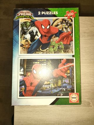 Puzzle Spiderman 2 Puzzles 100 Piezas Educa