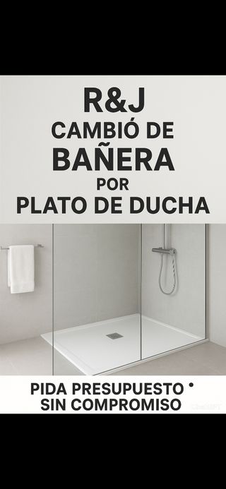 Plato de ducha R&J