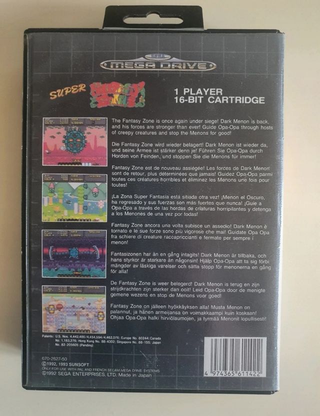 Super Fantasy Zone - Mega Drive