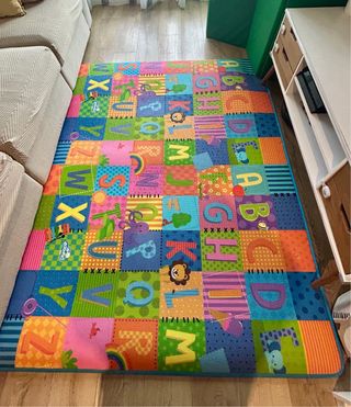 Alfombra Juego Suelo Infantil Letras Números