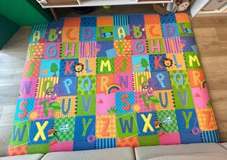 Alfombra Juego Suelo Infantil Letras Números