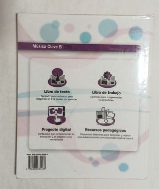 Libro Música Clave B 3º ESO