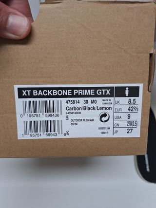 Zapatillas Salomon XT BACKBONE PRIME GORE-TEX