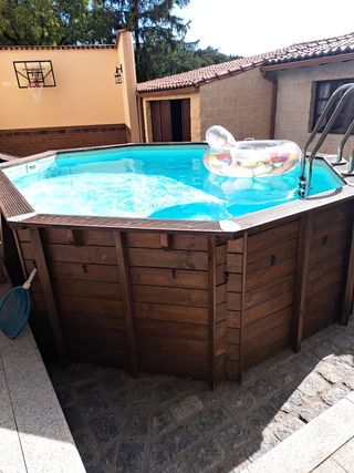 Piscina de madera Granade 436x336m