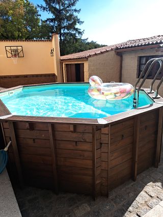 Piscina de madera Granade 436x336m