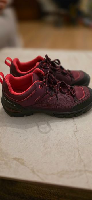 Zapatillas Quechua Mujer/Niña Talla 37 Morado