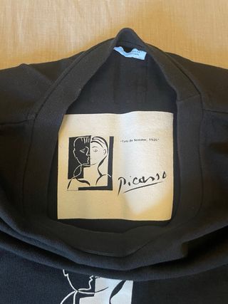 Camiseta Zara Negra Picasso