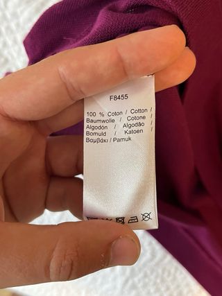 Polo Lacoste Morado Talla XS/S Classic Fit