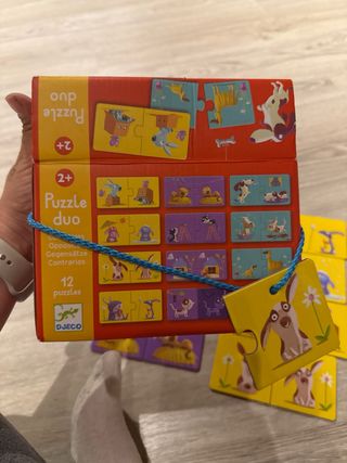 Puzzle Duo Djeco 12 Puzzles 2+