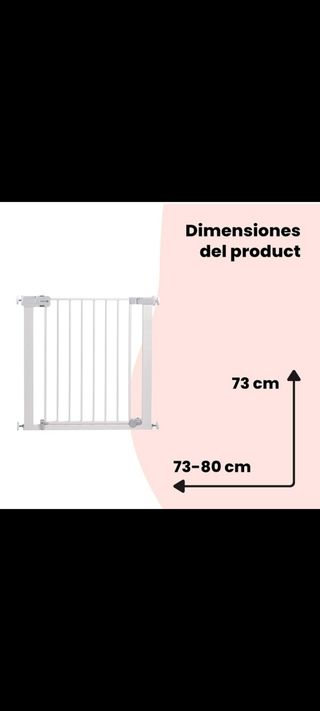 Pack 3 Barreras Seguridad Bebé Nuevas
