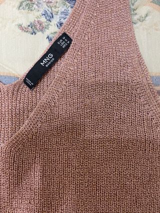 Top Mango Rosa + Regalo Tote Bag