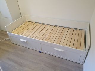 Cama nido IKEA Brimnes con almacenaje