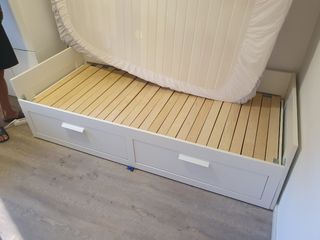 Cama nido IKEA Brimnes con almacenaje