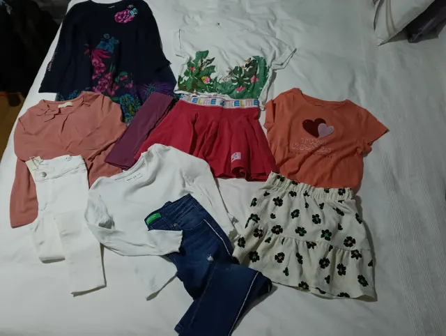 Lote Ropa Niña Talla 7-8 Años