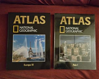 ATLAS NATIONAL GEOGRAPHIC 14 TOMOS POR ESTRENAR