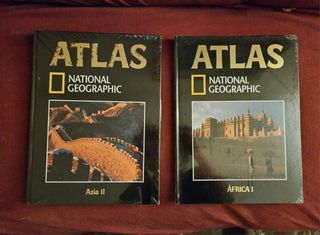 ATLAS NATIONAL GEOGRAPHIC 14 TOMOS POR ESTRENAR