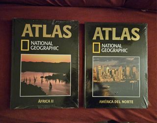 ATLAS NATIONAL GEOGRAPHIC 14 TOMOS POR ESTRENAR