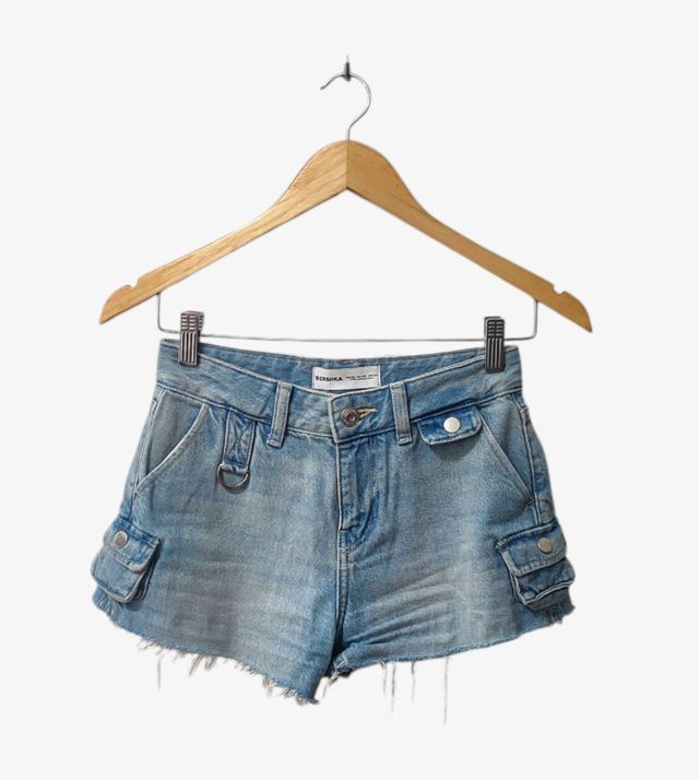 Short vaquero Bershka mujer Talla 32