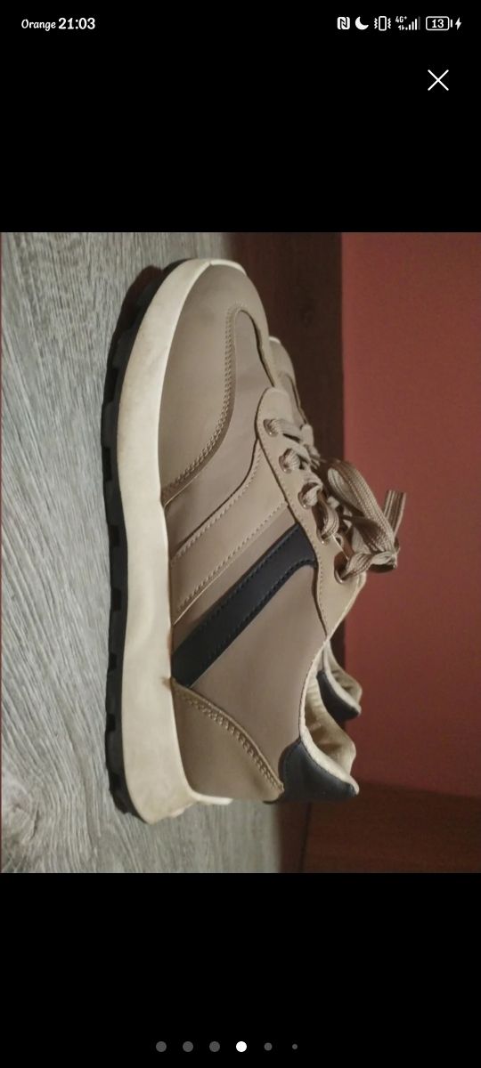 Zapatos Fantasy Fashion Beige/Negro