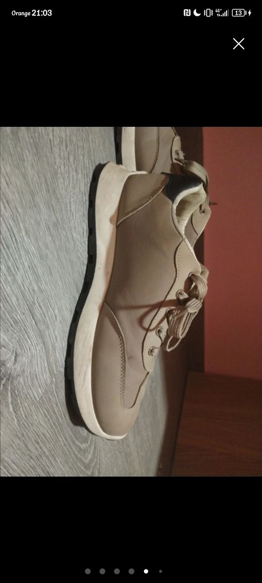 Zapatos Fantasy Fashion Beige/Negro