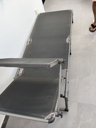 Hamacas de piscina negras