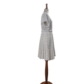 Sandro/ Vestido floreado tableado talla 3 - L