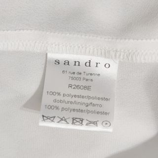 Sandro/ Vestido floreado tableado talla 3 - L