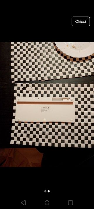 Tastiera Bluetooth  Bianca 