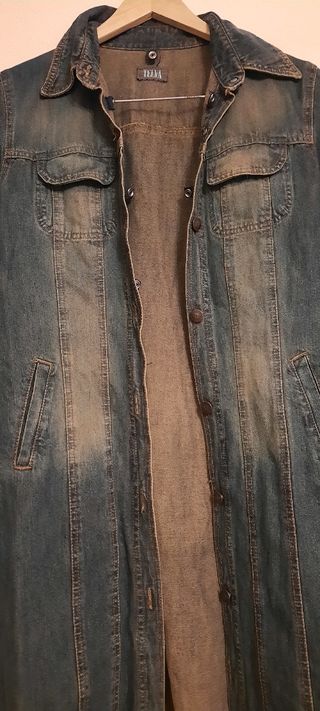 Cazadora vaquera larga Telva