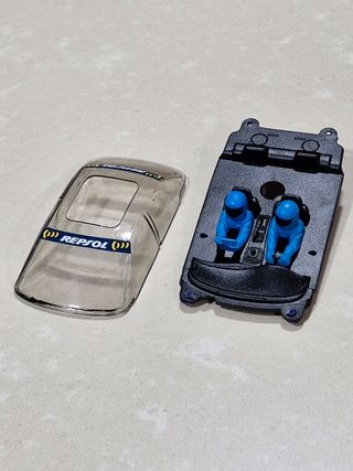 Scalextric parabrisas y bandeja subaru scx