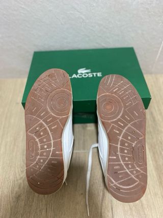 Zapatos Lacoste Blancos