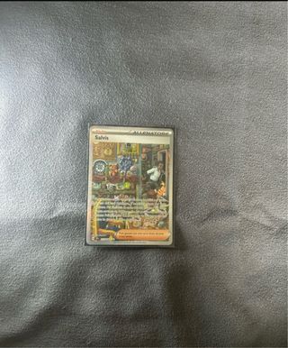 Carta Allenatore Salvis Pokemon