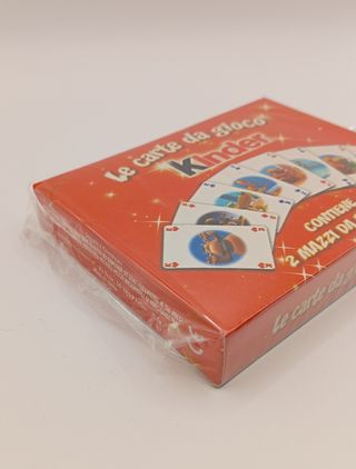 Carte da gioco Kinder