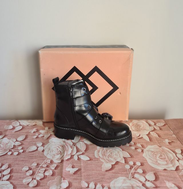 Stivaletti Glaming n.36 pelle neri