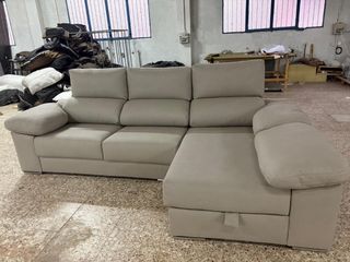 Sofá Chaislongue Arcón Beige