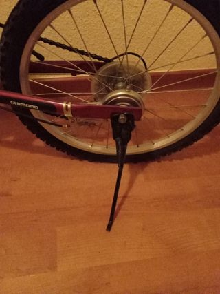 Bicicleta Plegable Roja