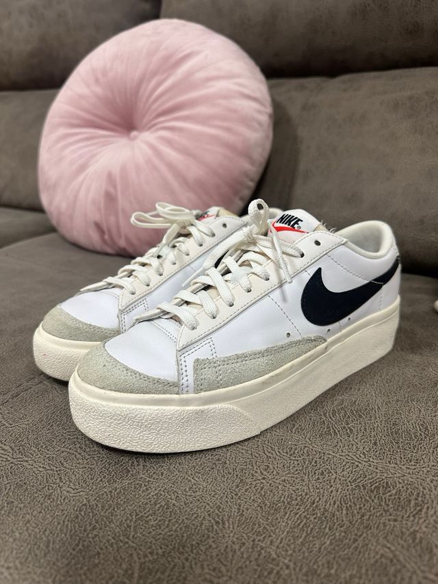 Zapatillas Nike Blazer Low Platform Blancas