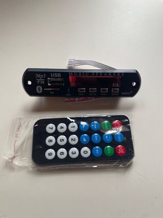 Kebidu Kit Reproductor MP3 Bluetooth USB FM