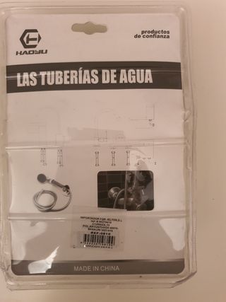 Cable de Ducha HADYU 1.5M Metal Plateado