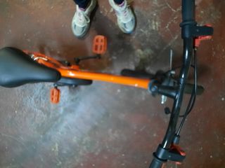 Bicicleta infantil naranja