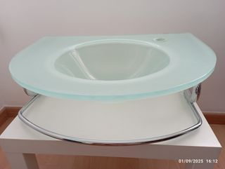 Lavabo de cristal