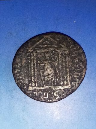 Moneda romana Nummus Maxentius