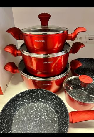 Set Pentole Royalty Line Rosse
