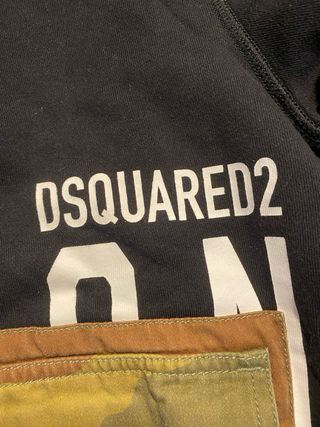 Felpa Dsquared2 Nera ICON