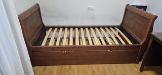 Cama nido de pino macizo