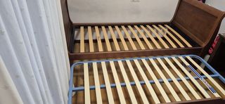 Cama nido de pino macizo