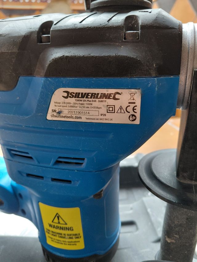 Alquiler Martillo Percutor y Demoledor 1500W