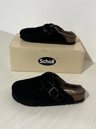 Ciabatte Scholl Nere Tg 38