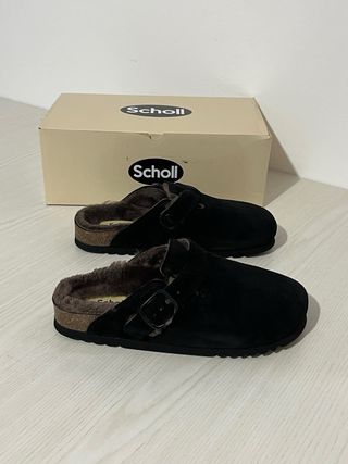 Ciabatte Scholl Nere Tg 38